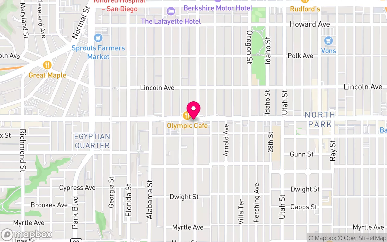Map showing Blue Tone Collective